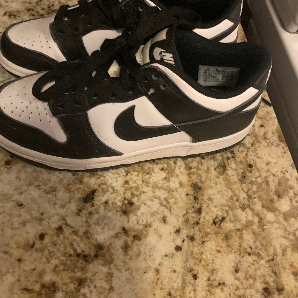 Nike Dunk Y Panda White Shoes